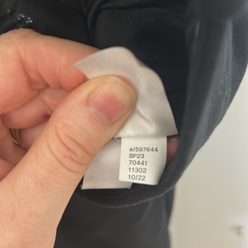 Ann Taylor Black The Petite Sophia Straight Pant - Curvy Fit Size 16 Petite - Picture 7 of 7